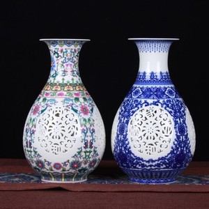 景德鎮陶瓷鏤空擺件