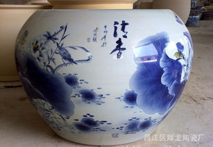 景德鎮青花瓷器大缸 青花瓷器 景德瓷器工藝品 瓷器 青花瓷藝價格 廠家 圖片