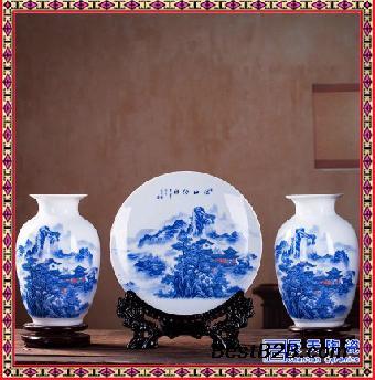 青花入畫瓷生韻——品鑒景德鎮(zhèn)仿古青花瓷三件套的藝術(shù)魅力